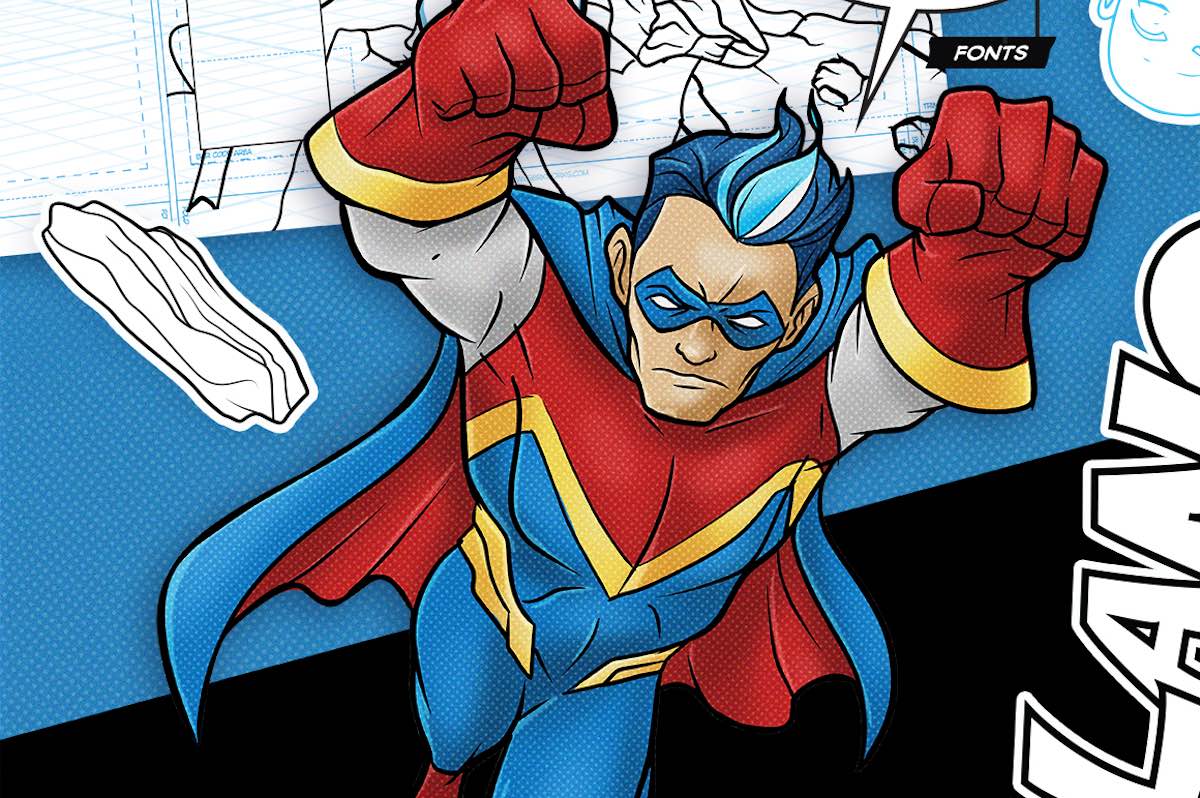 The Amazing Comic World Builder for Procreate - Image 3