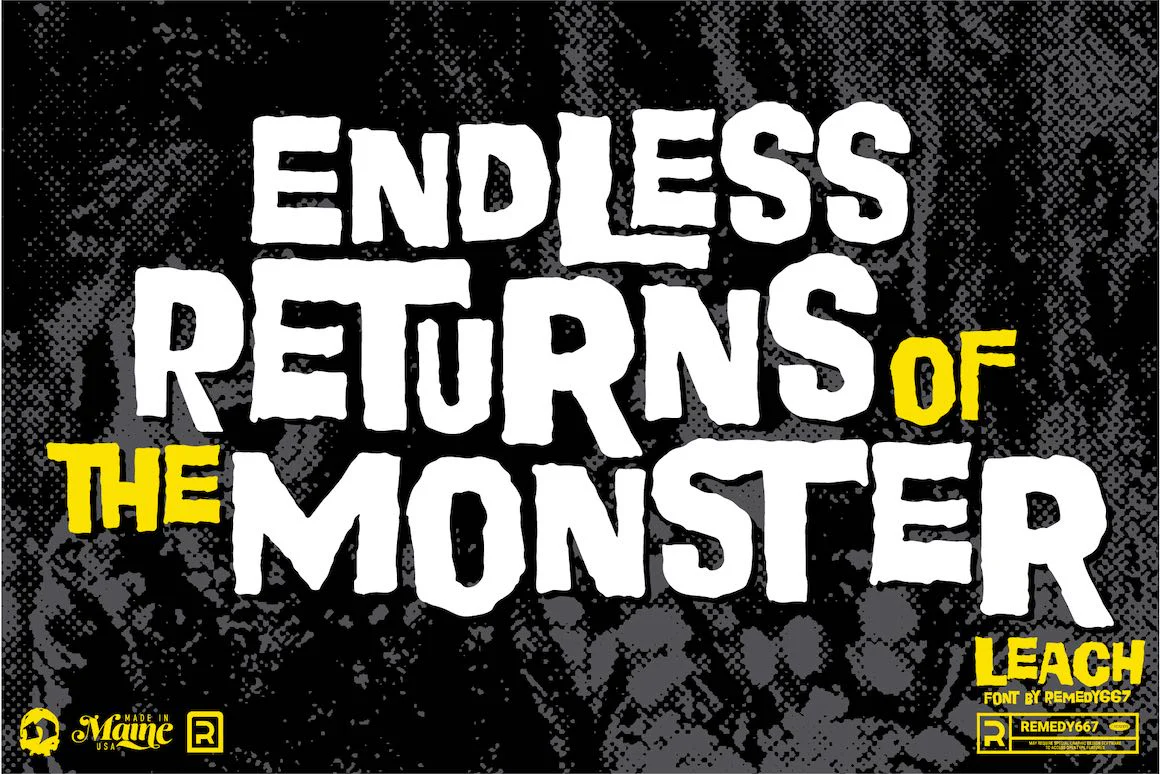 The Atomic Creep Font Bundle - Image 24