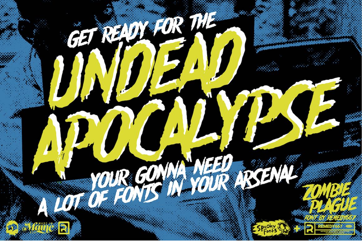 The Atomic Creep Font Bundle - Image 36