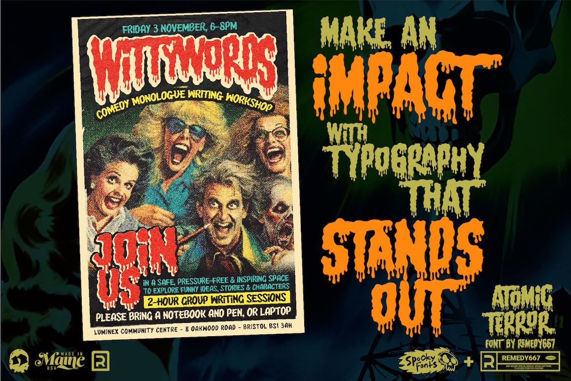 The Atomic Creep Font Bundle - Image 4