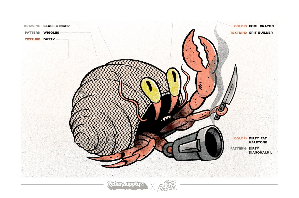 The Chris Piascik Pack for Procreate - Image 11