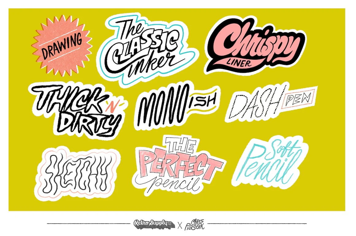 The Chris Piascik Pack for Procreate - Image 13