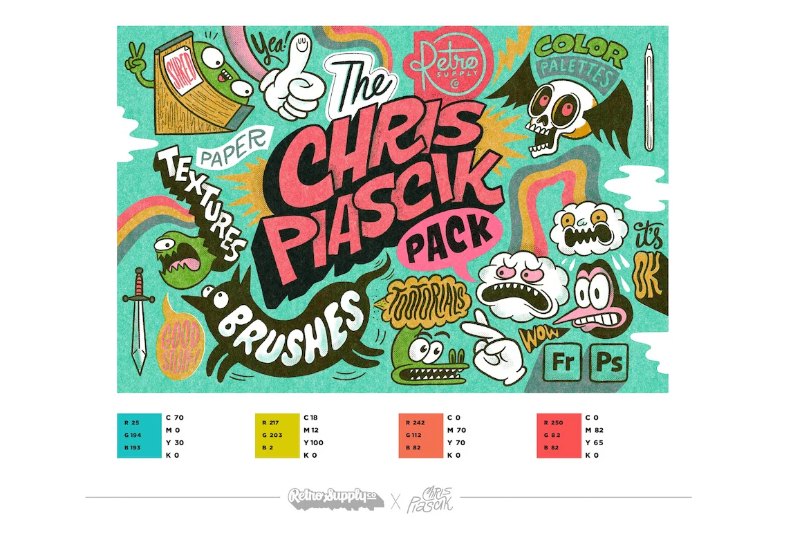 The Chris Piascik Pack for Procreate - Image 17