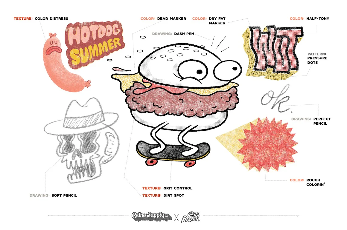 The Chris Piascik Pack for Procreate - Image 20