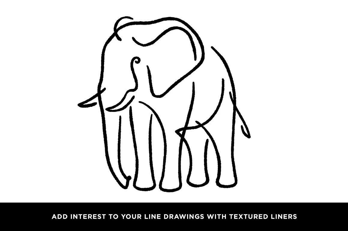 The Classic Procreate Illustration Brush Pack featuring Sam Larson - Image 13