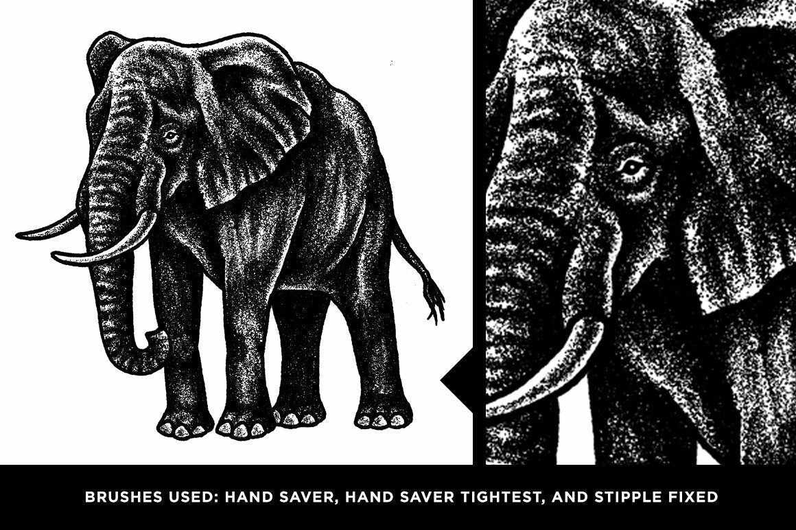 The Classic Procreate Illustration Brush Pack featuring Sam Larson - Image 15
