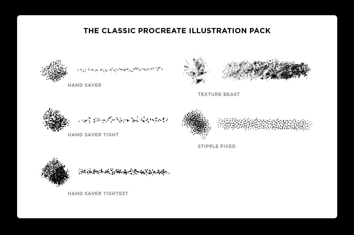 The Classic Procreate Illustration Brush Pack featuring Sam Larson - Image 17