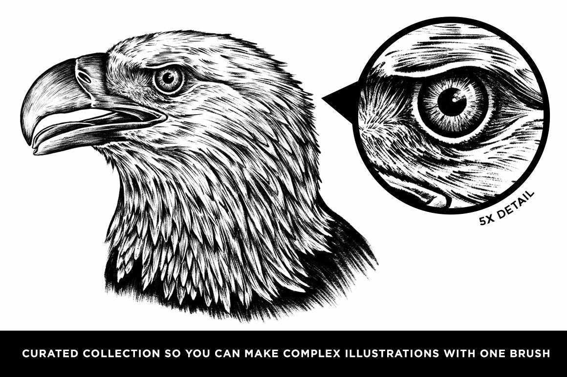 The Classic Procreate Illustration Brush Pack featuring Sam Larson - Image 5
