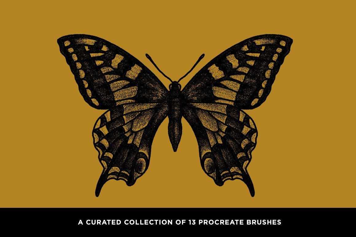 The Classic Procreate Illustration Brush Pack featuring Sam Larson - Image 9