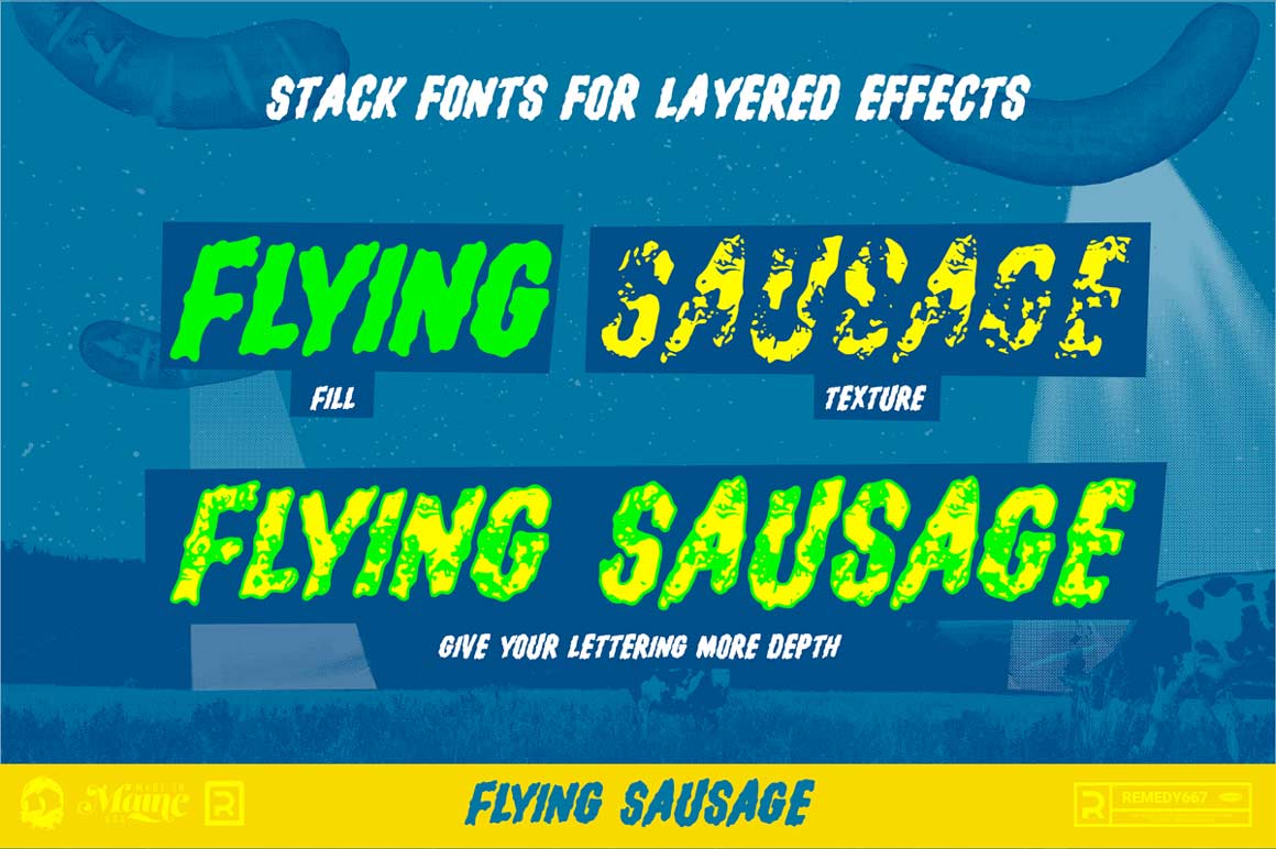 The Cosmic Horror Font Bundle - Image 10