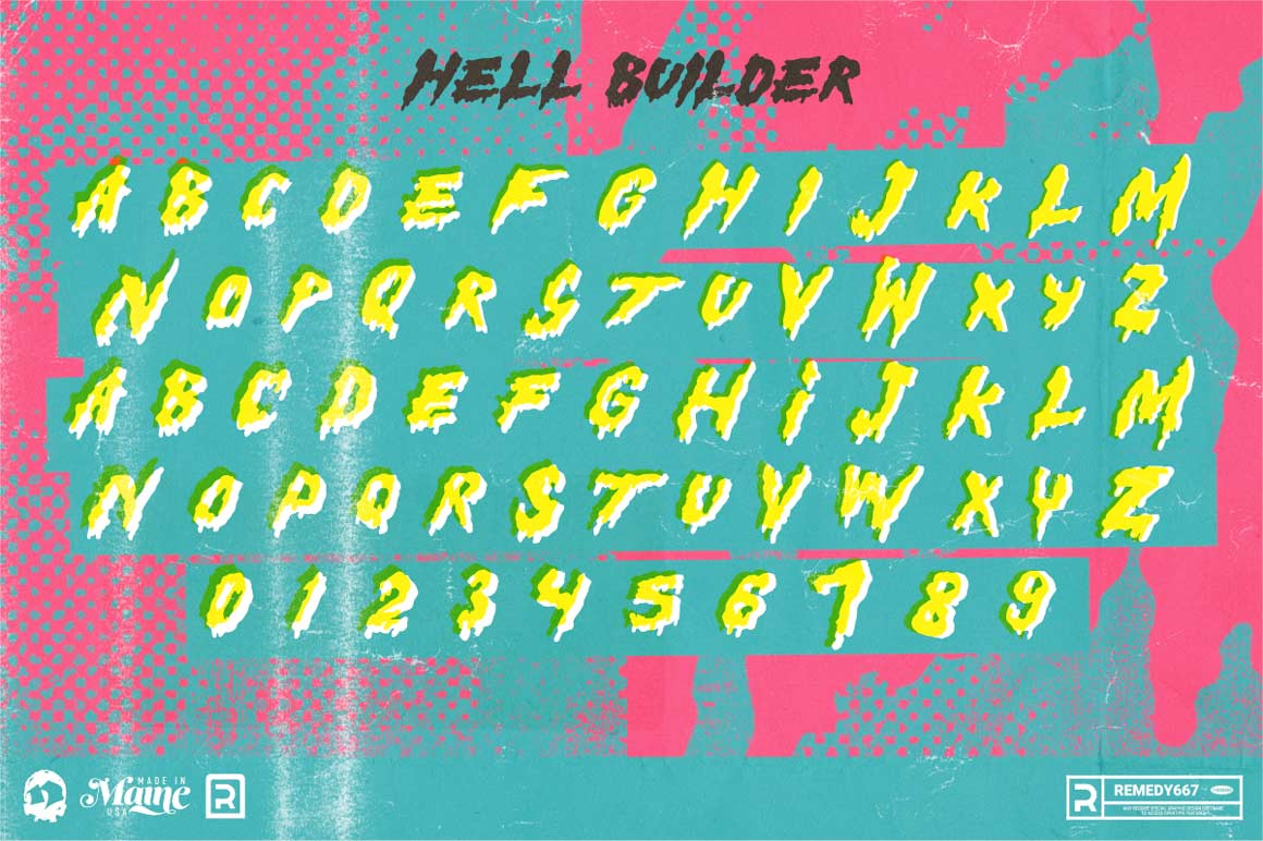 The Cosmic Horror Font Bundle - Image 12