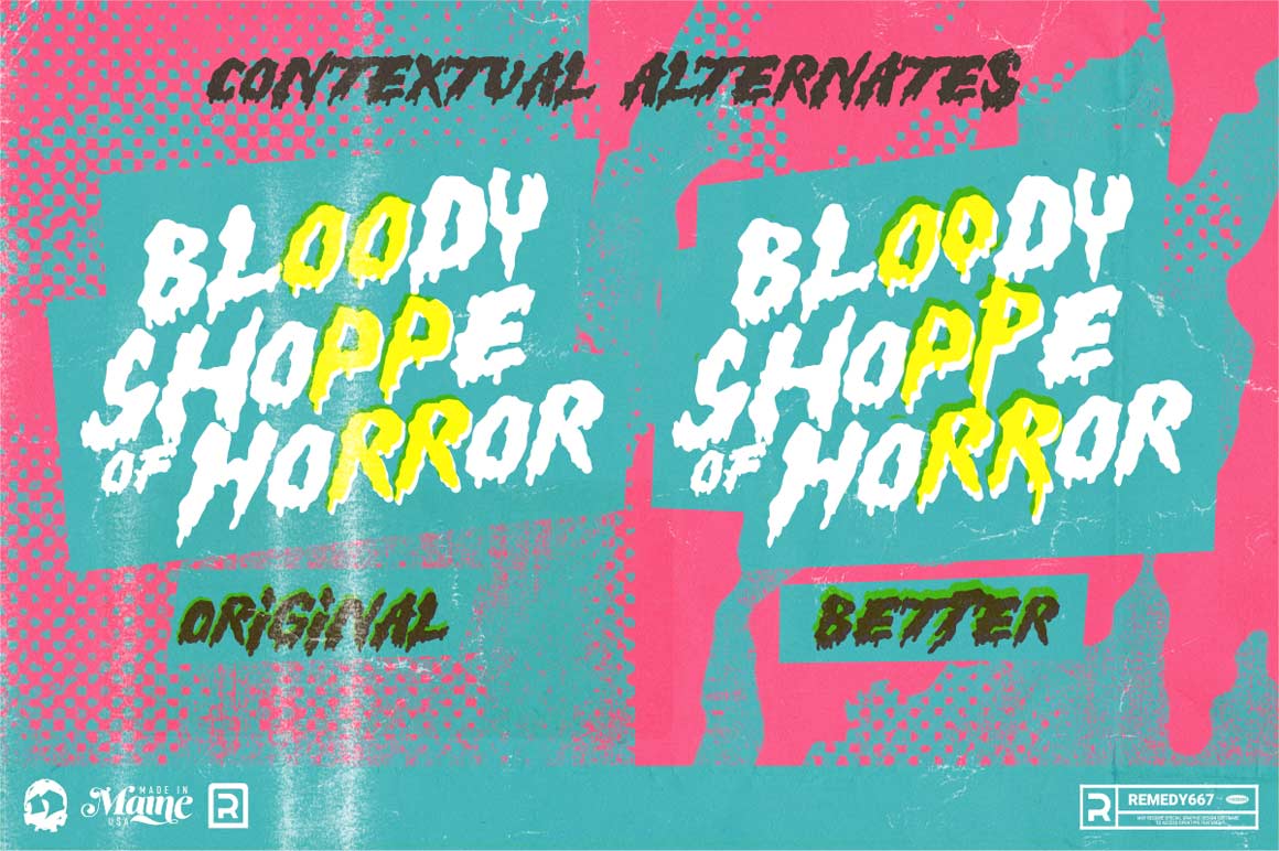 The Cosmic Horror Font Bundle - Image 13