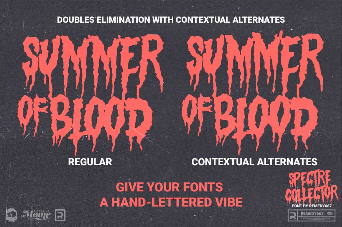 The Cosmic Horror Font Bundle - Image 19