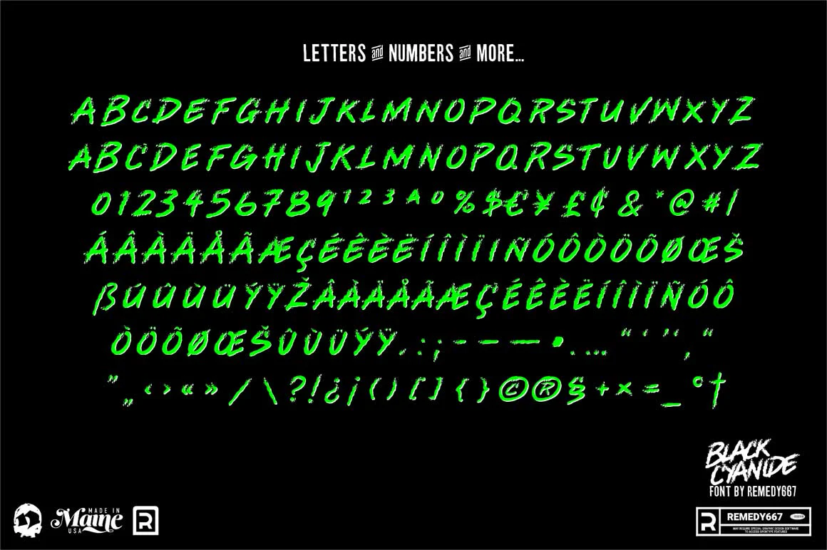 The Cosmic Horror Font Bundle - Image 4