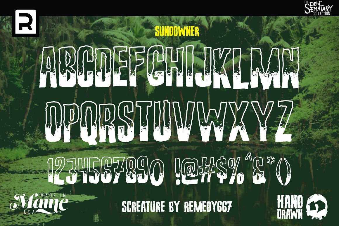 The Creature Feature Font Bundle - Image 10