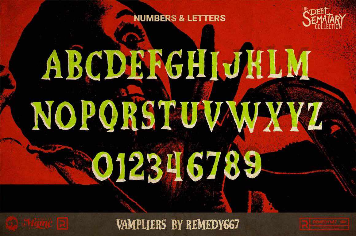 The Creature Feature Font Bundle - Image 26