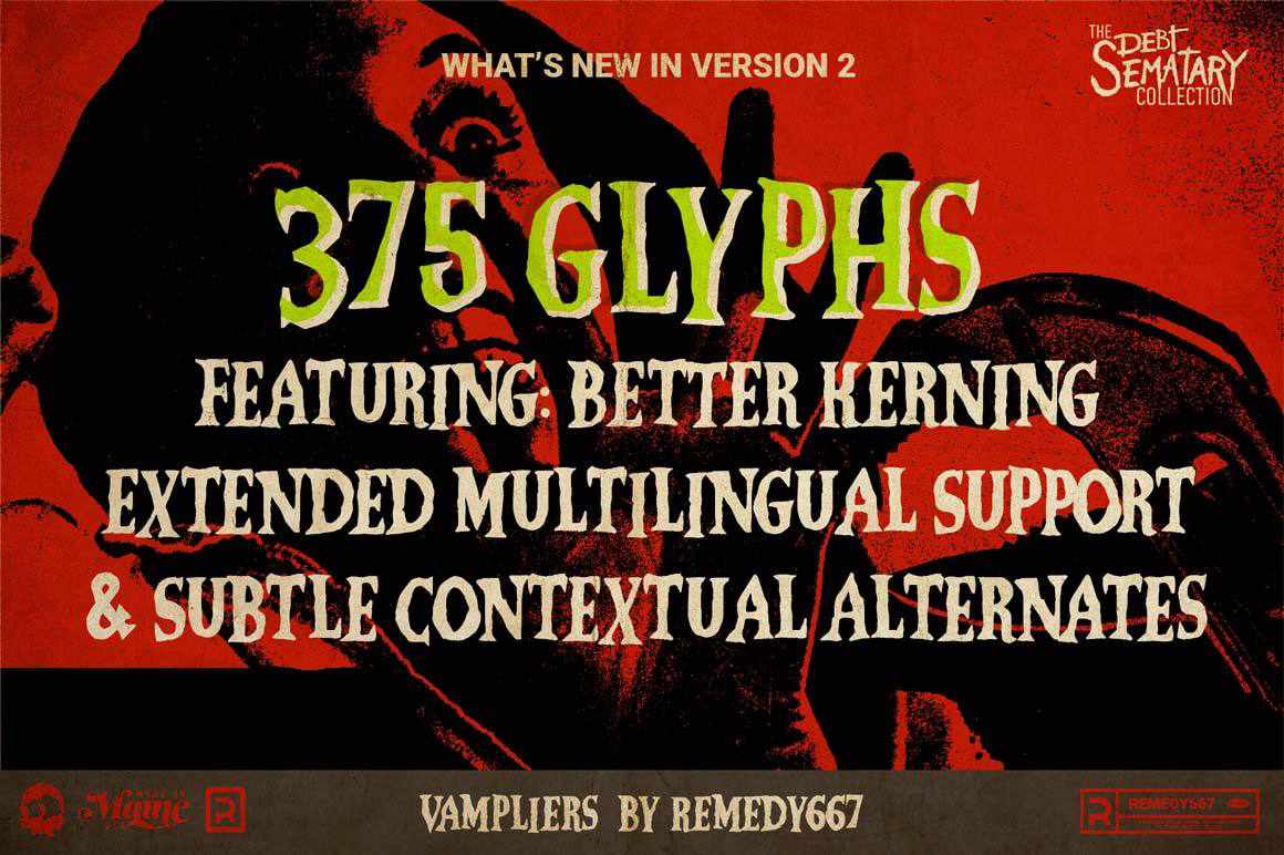 The Creature Feature Font Bundle - Image 27
