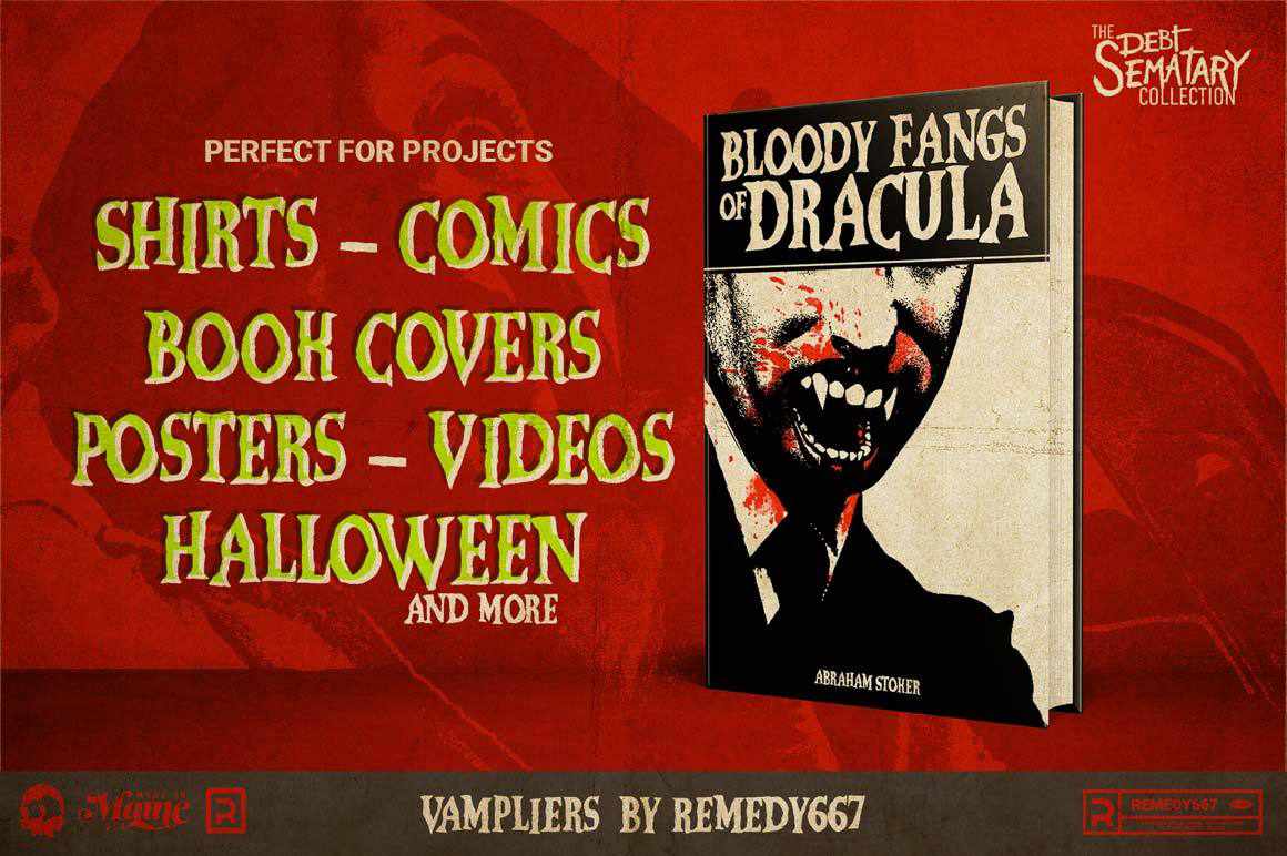 The Creature Feature Font Bundle - Image 28