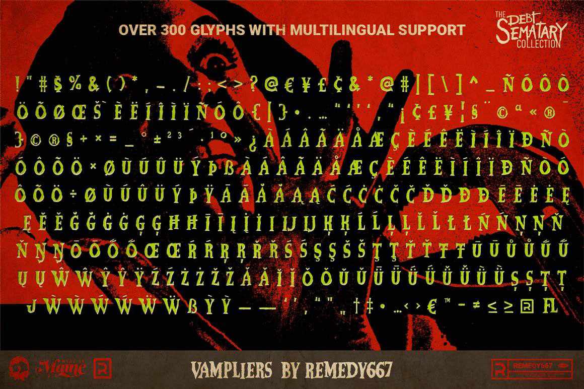 The Creature Feature Font Bundle - Image 30