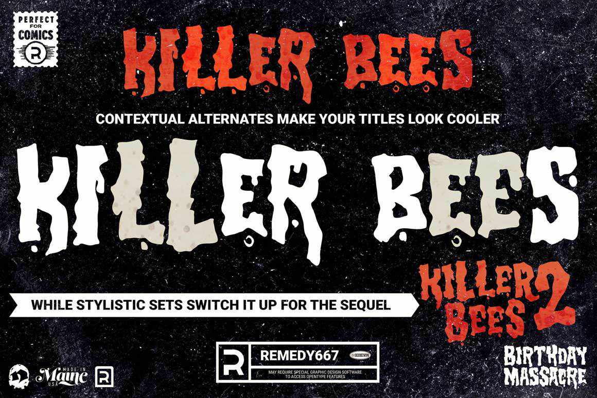 The Creature Feature Font Bundle - Image 4