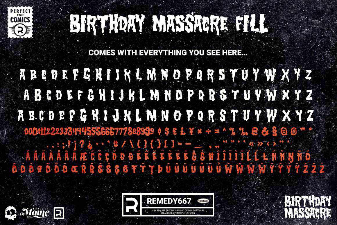 The Creature Feature Font Bundle - Image 6