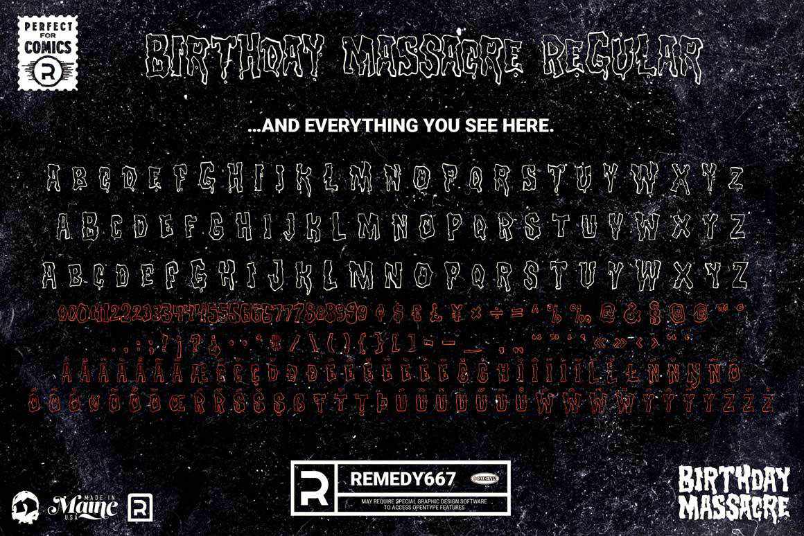 The Creature Feature Font Bundle - Image 7