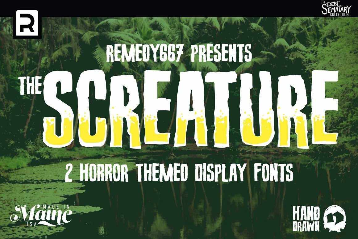 The Creature Feature Font Bundle - Image 8
