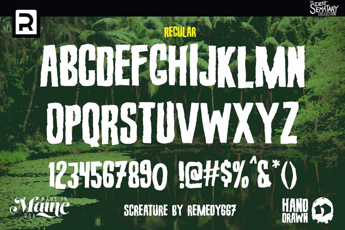 The Creature Feature Font Bundle - Image 9