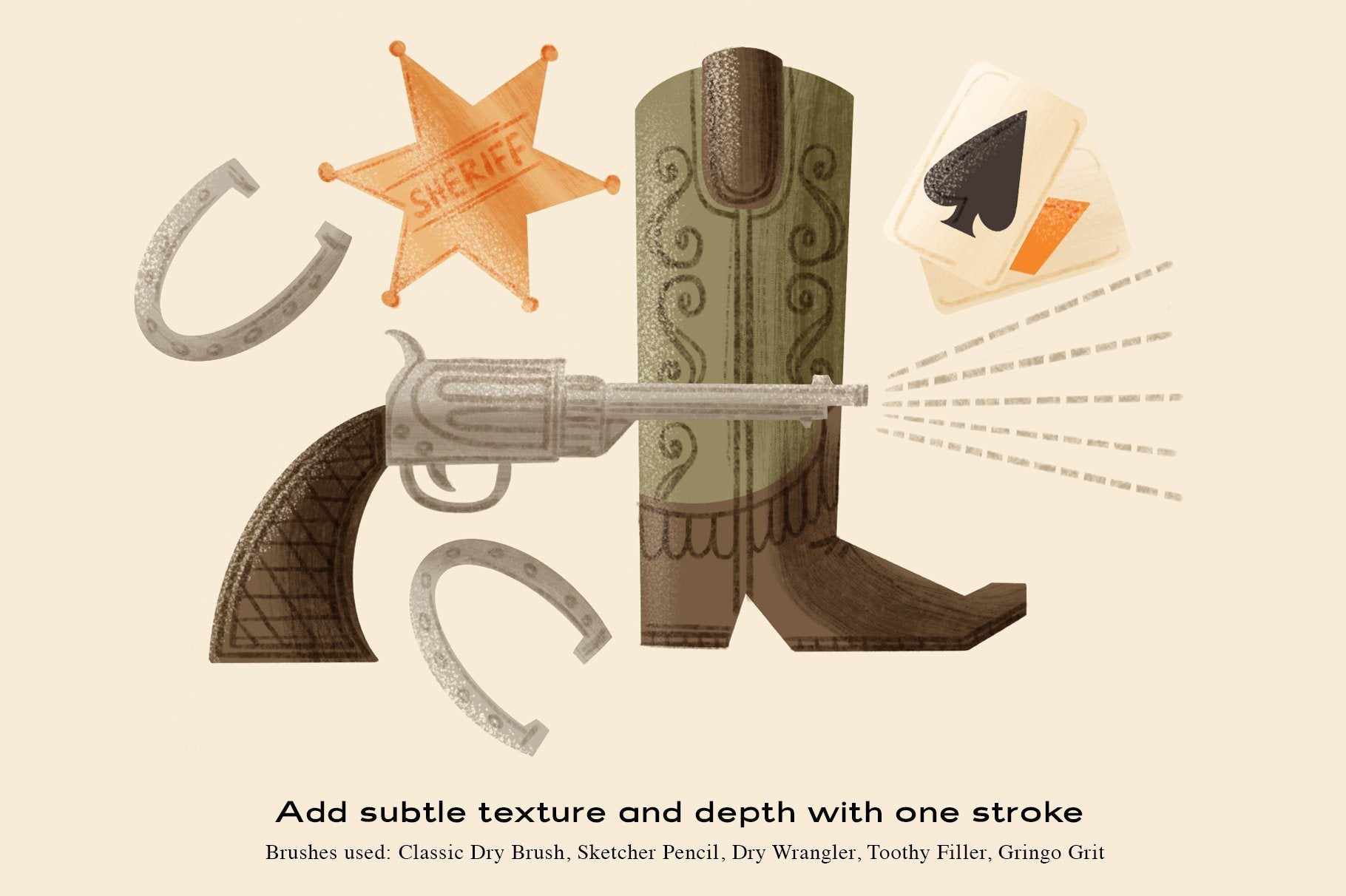The Dry Brush Pack for Procreate - Image 7