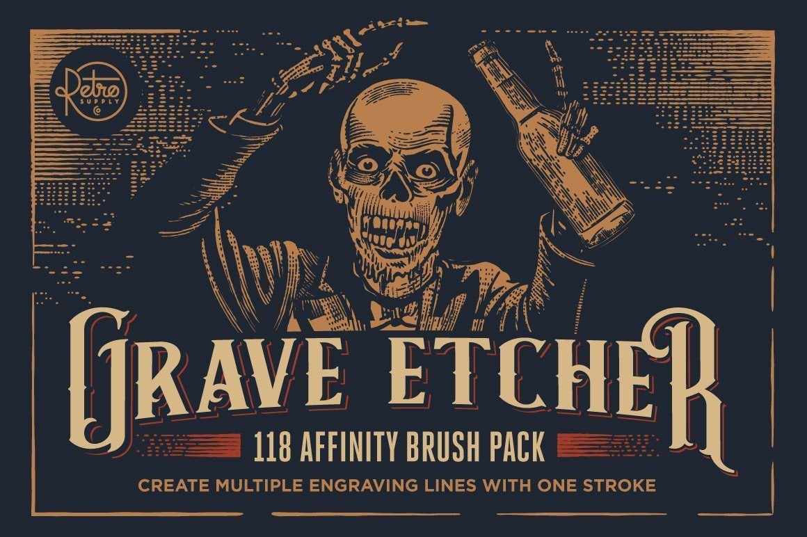 The Essential Affinity Designer Brush Bundle - Image 8