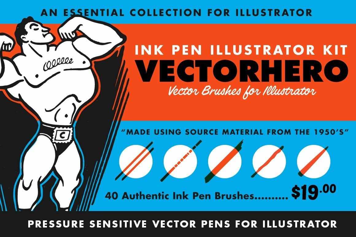 The Essential Illustrator Brush Bundle - Image 17