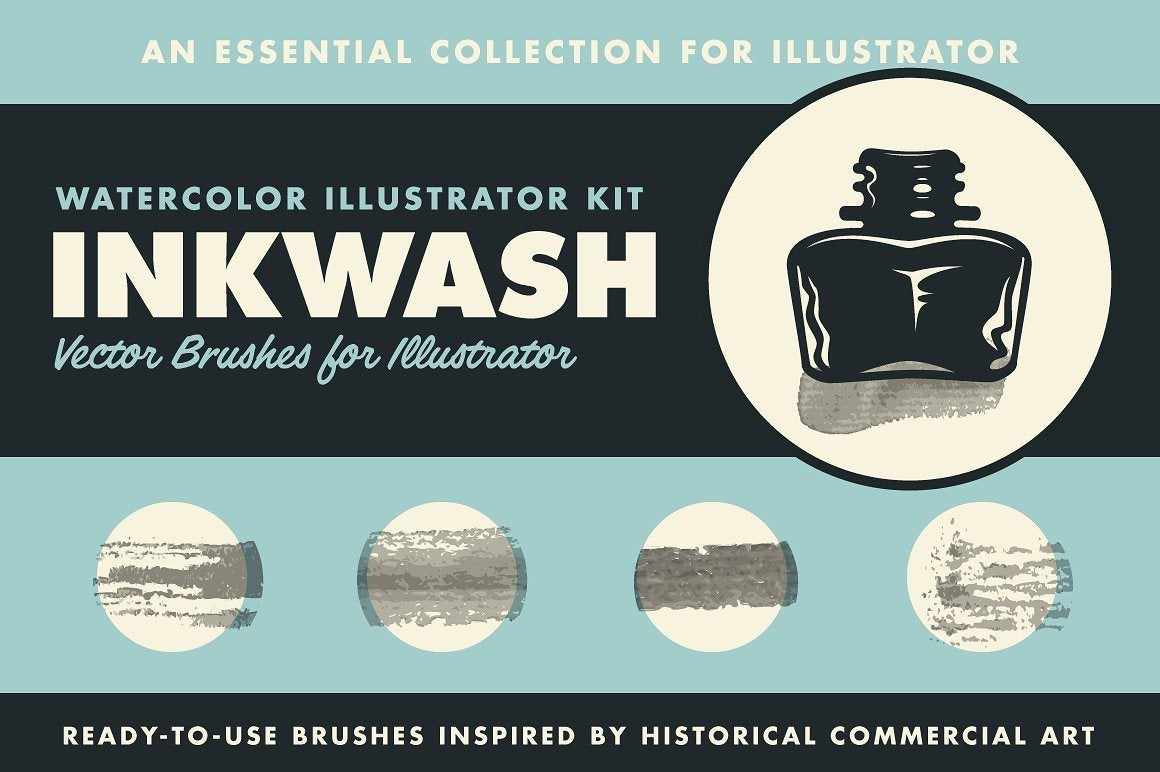 The Essential Illustrator Brush Bundle - Image 26