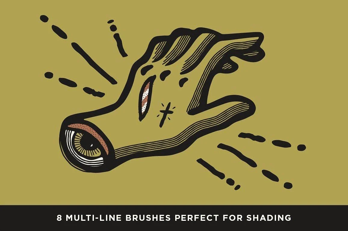 The Essential Illustrator Brush Bundle - Image 7