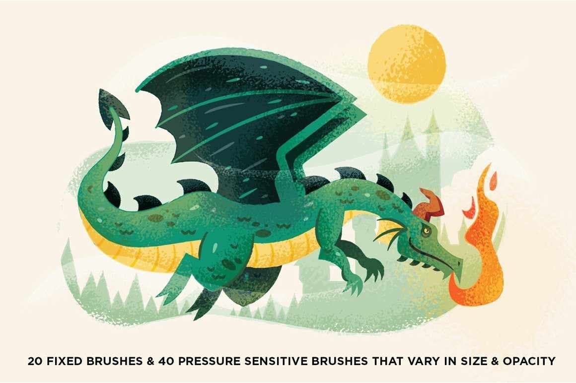 The Essential Procreate Brush Bundle - Image 16