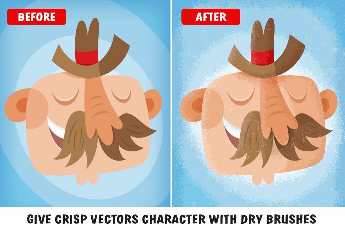 The Awesomely Organic Vector Brush Essential Bundle for Adobe Illustrator - Image 5