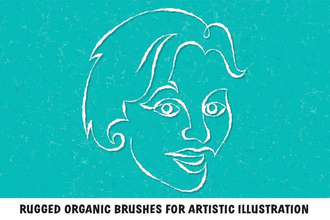 The Awesomely Organic Vector Brush Essential Bundle for Adobe Illustrator - Image 8