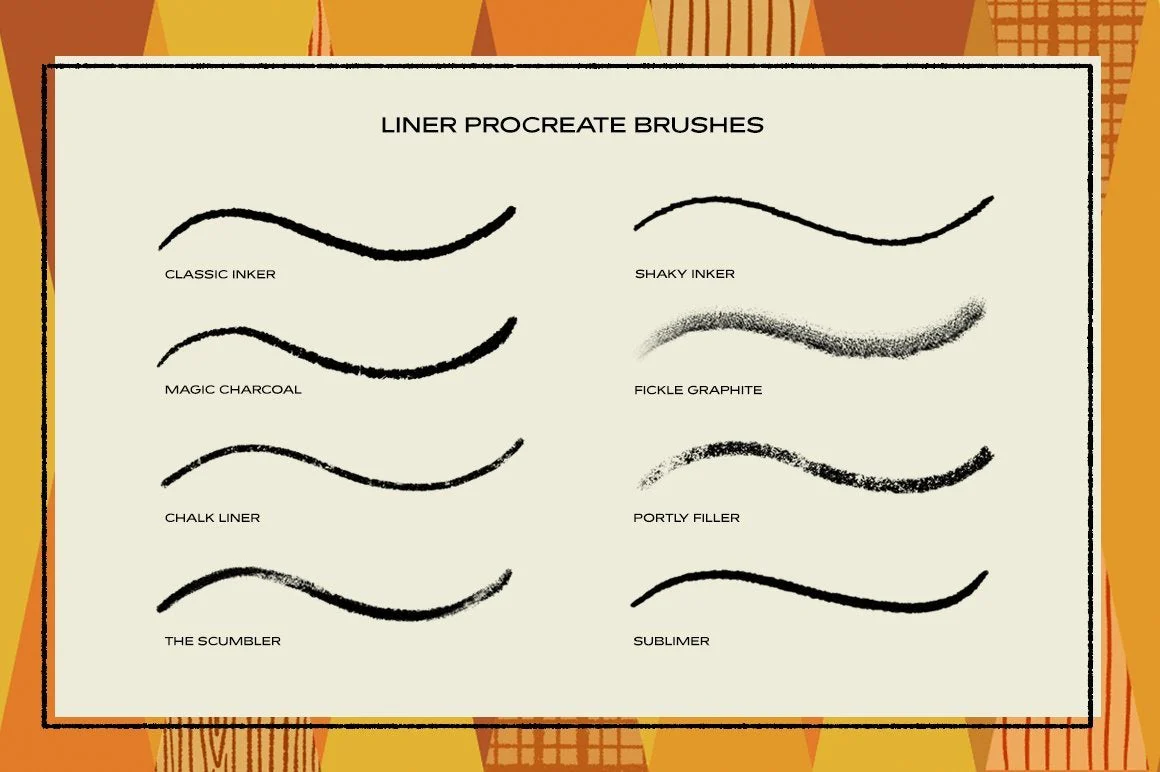 The Liner Brush Pack for Procreate - Image 10
