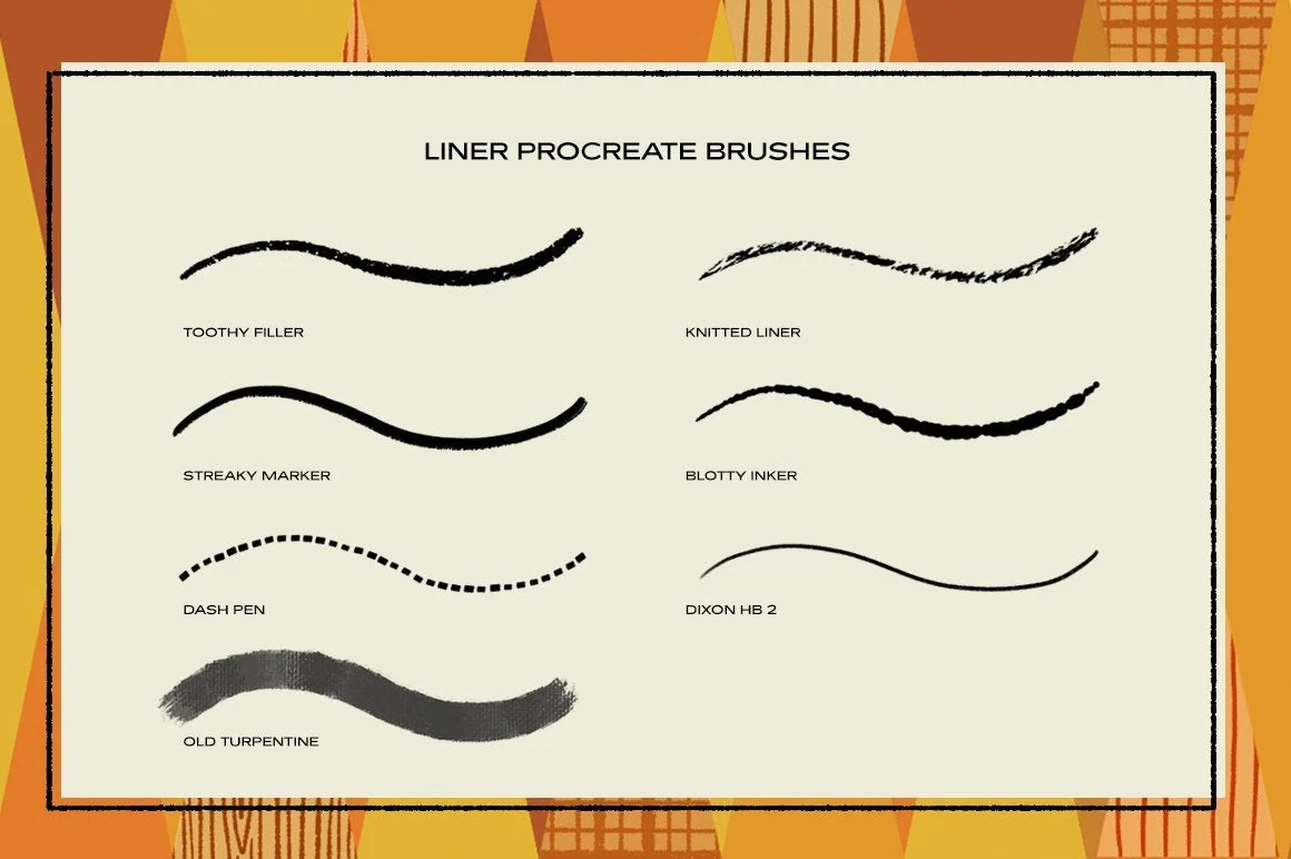 The Liner Brush Pack for Procreate - Image 11