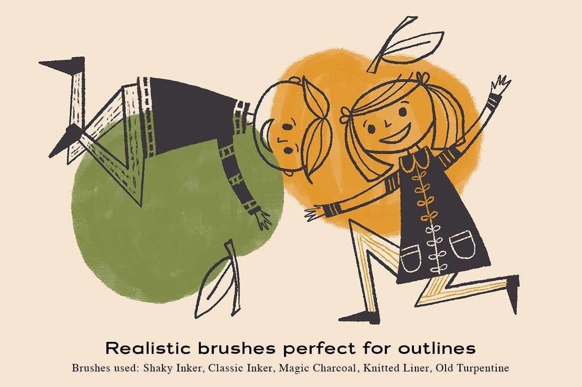 The Liner Brush Pack for Procreate - Image 4