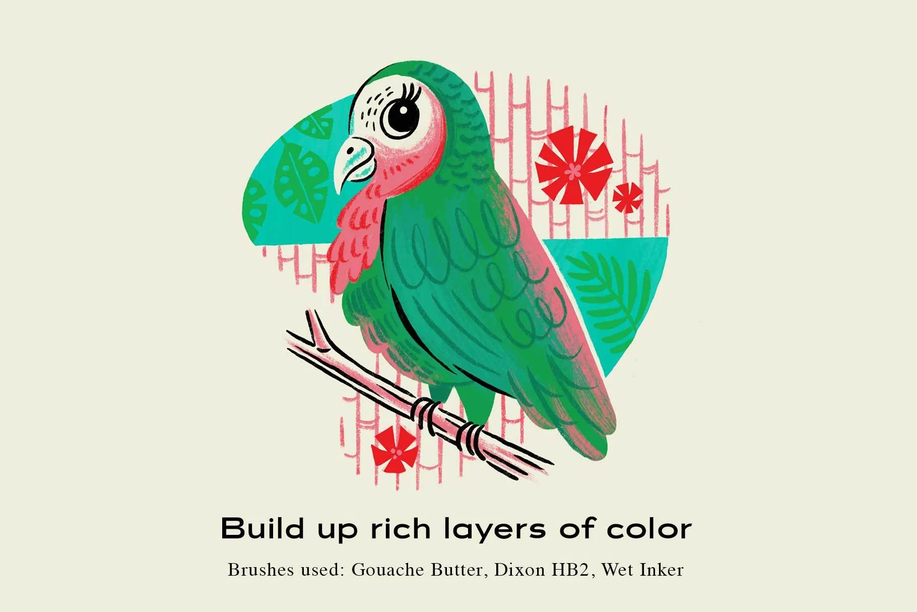 The Mid-Century Brush Pack for Procreate - Image 4