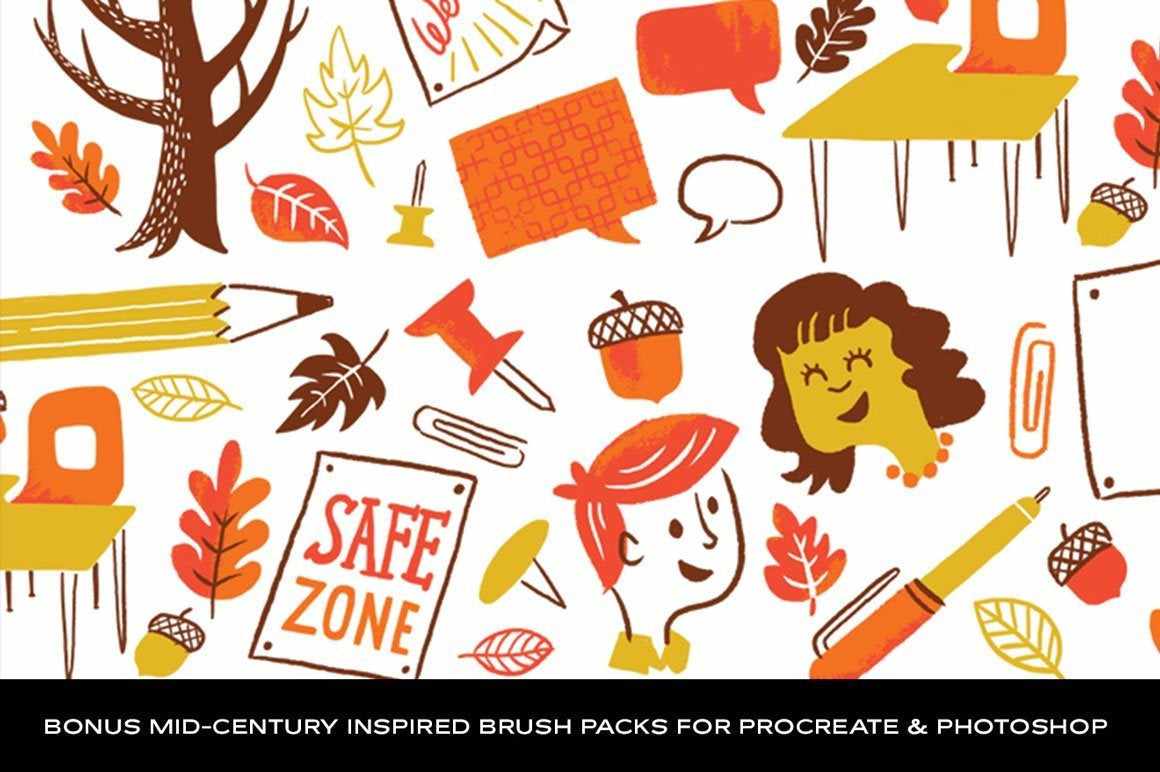 The Mid-Century Illustrator Masterclass with Brad Woodard - Image 7