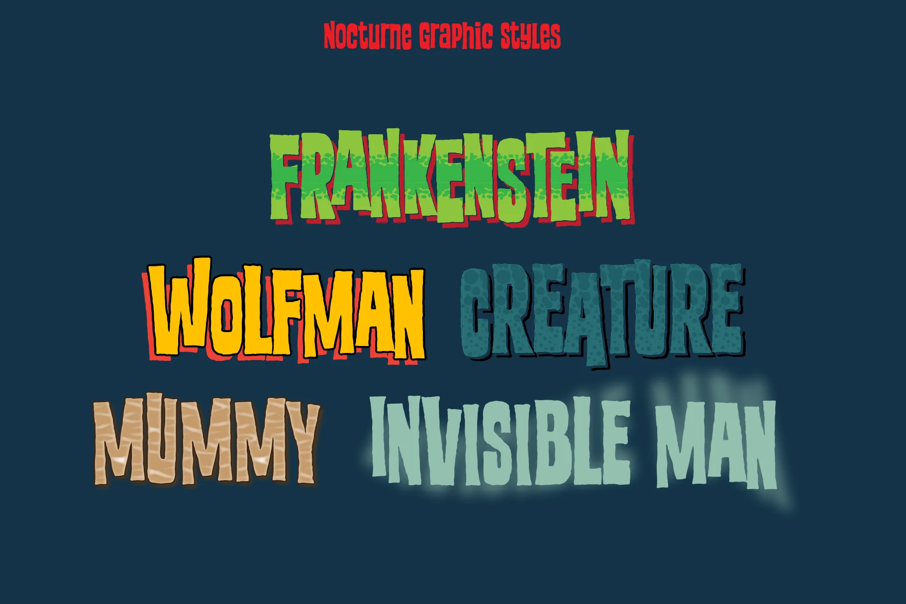 The Nocturne Font Collection - Image 13