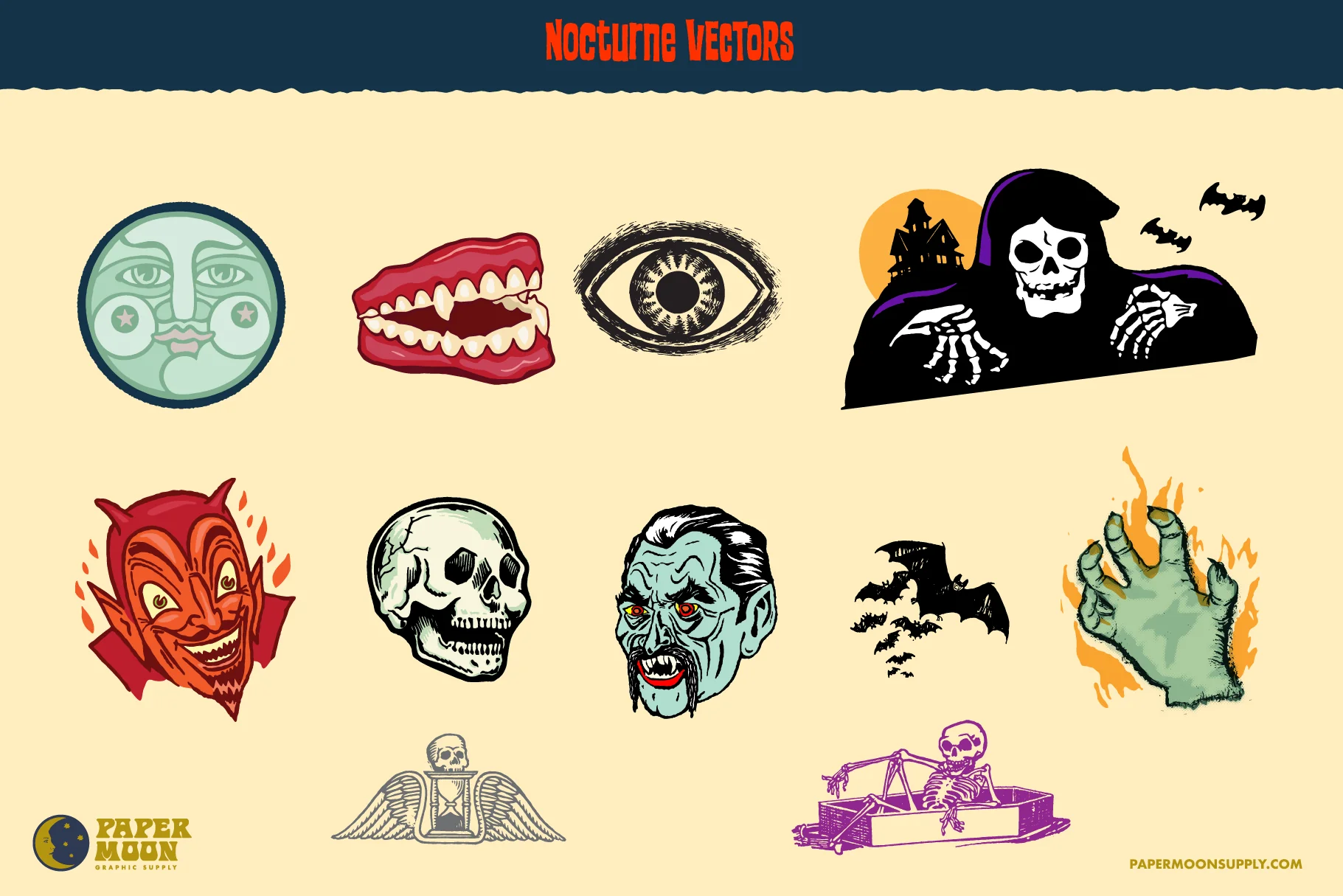 The Nocturne Font Collection - Image 16