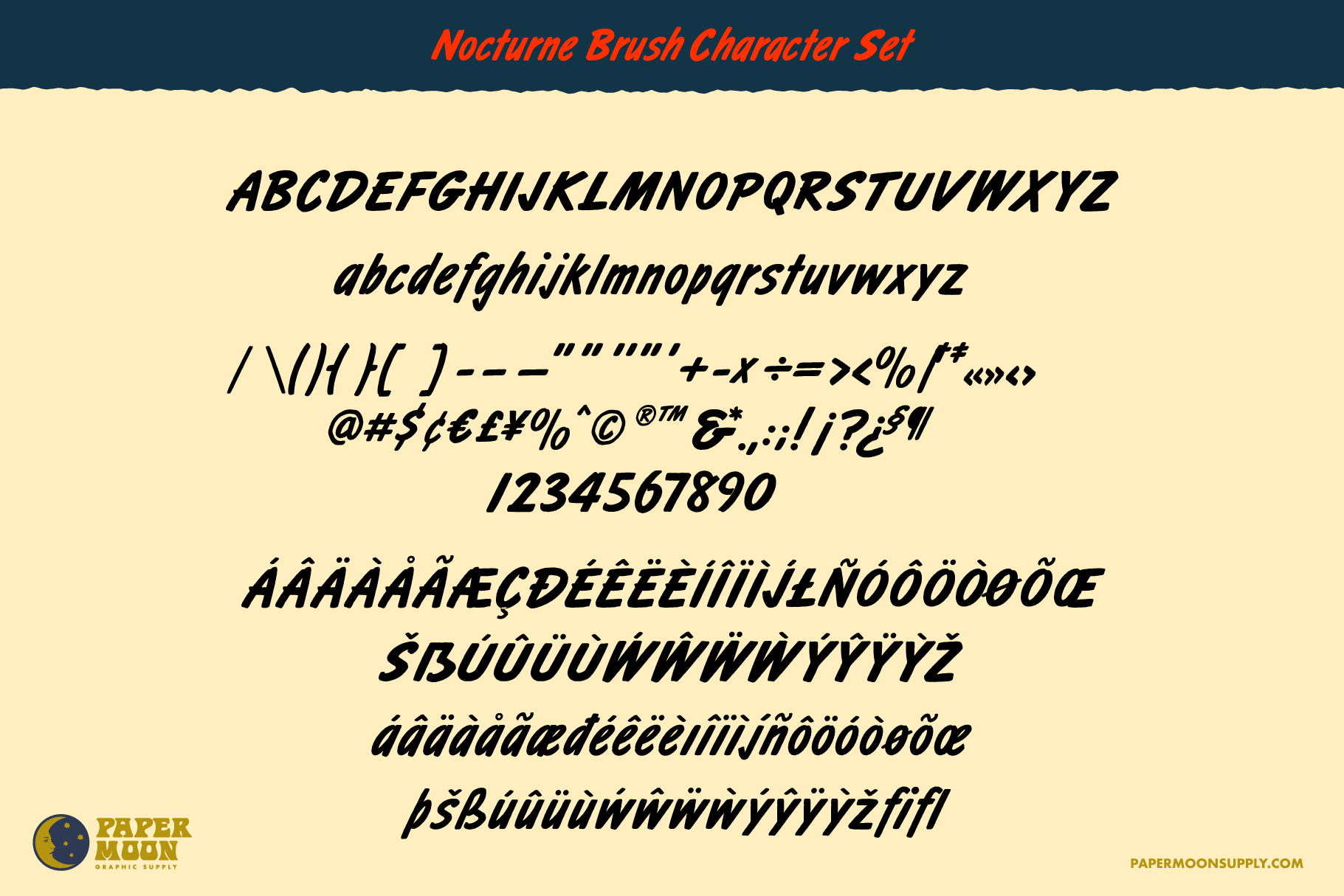 The Nocturne Font Collection - Image 4