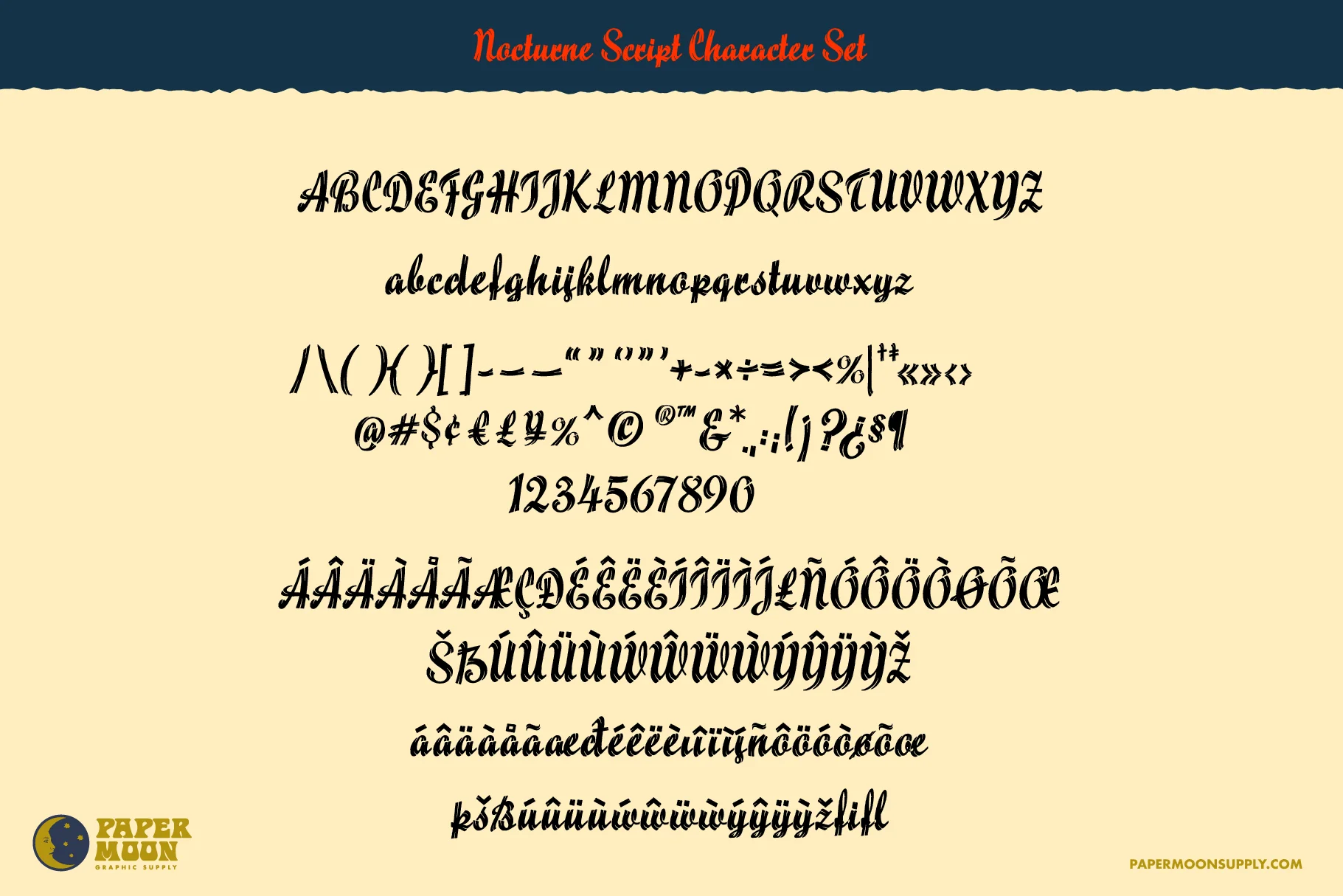 The Nocturne Font Collection - Image 5