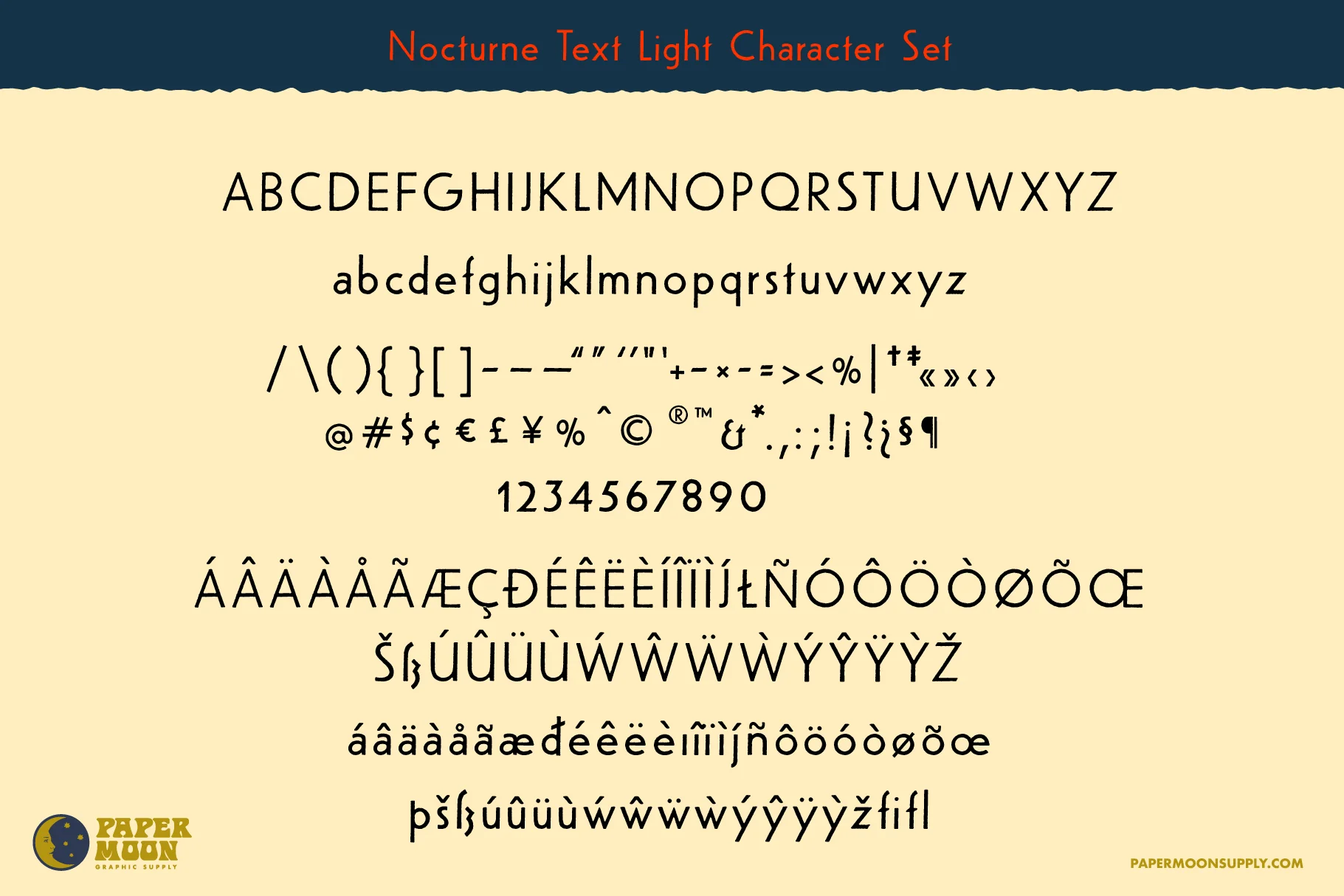 The Nocturne Font Collection - Image 6