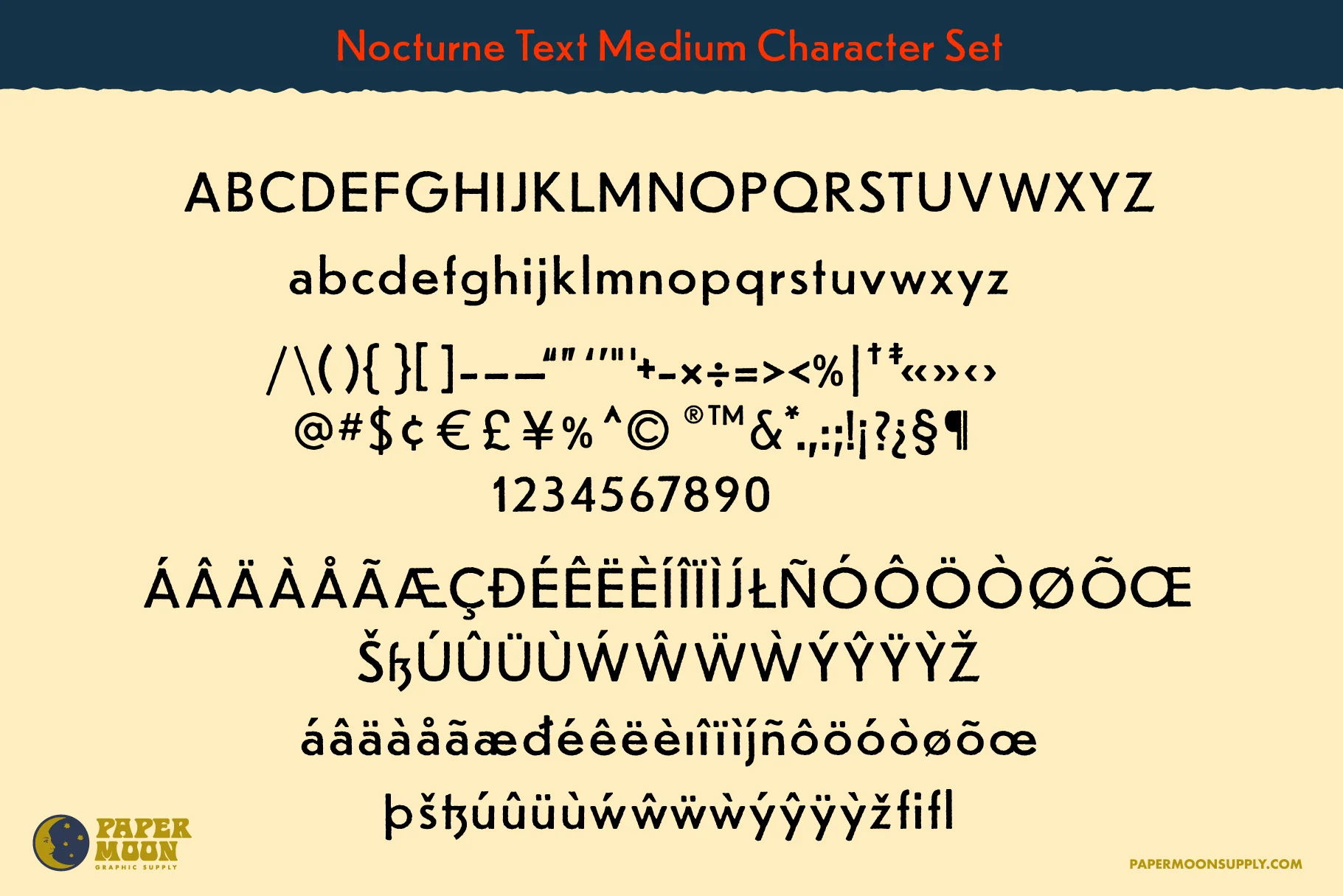 The Nocturne Font Collection - Image 7