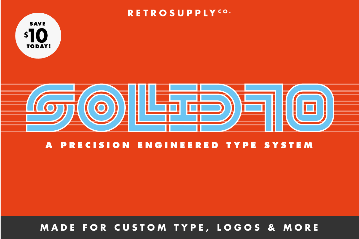 The RetroSupply Complete Font Pack - Image 14