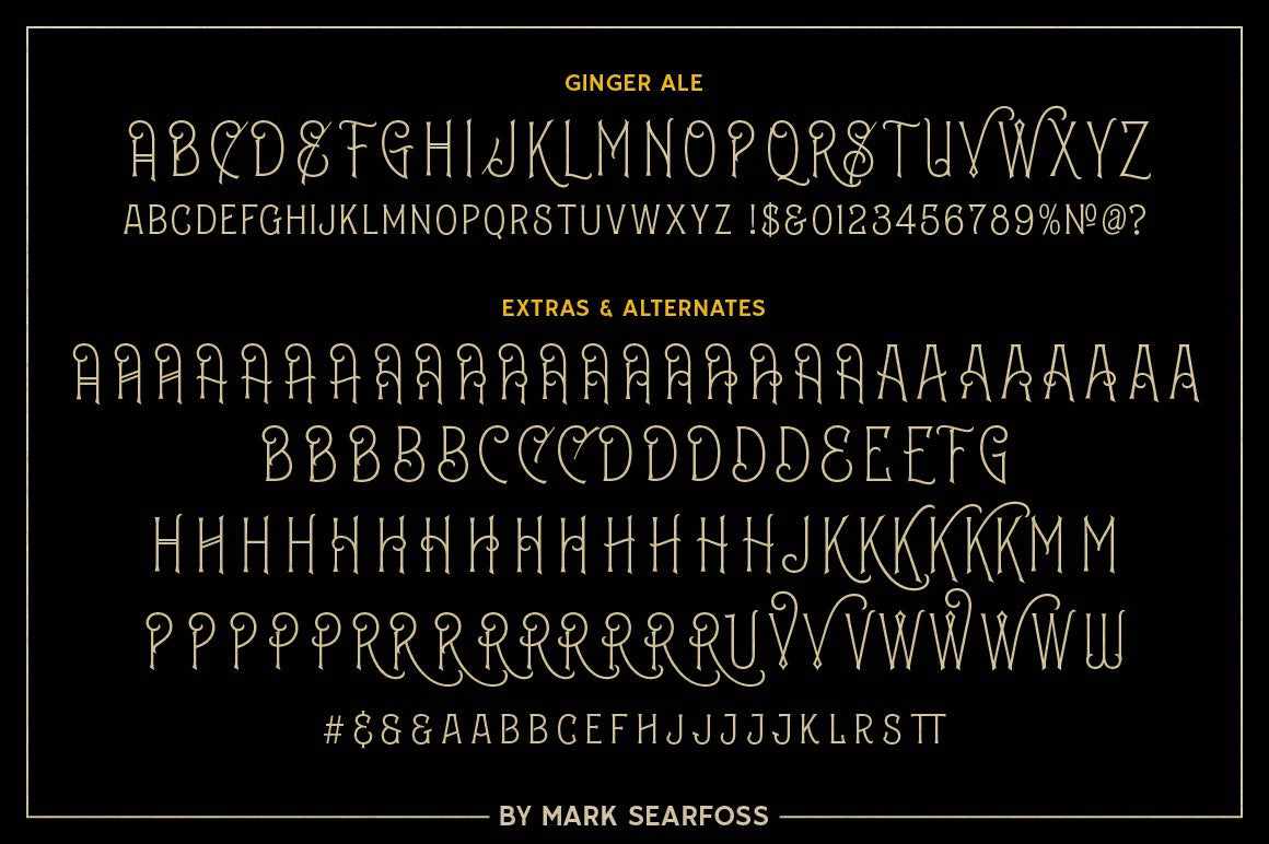 The Sign Maker's Font Bundle by Mark Searfoss - Image 25