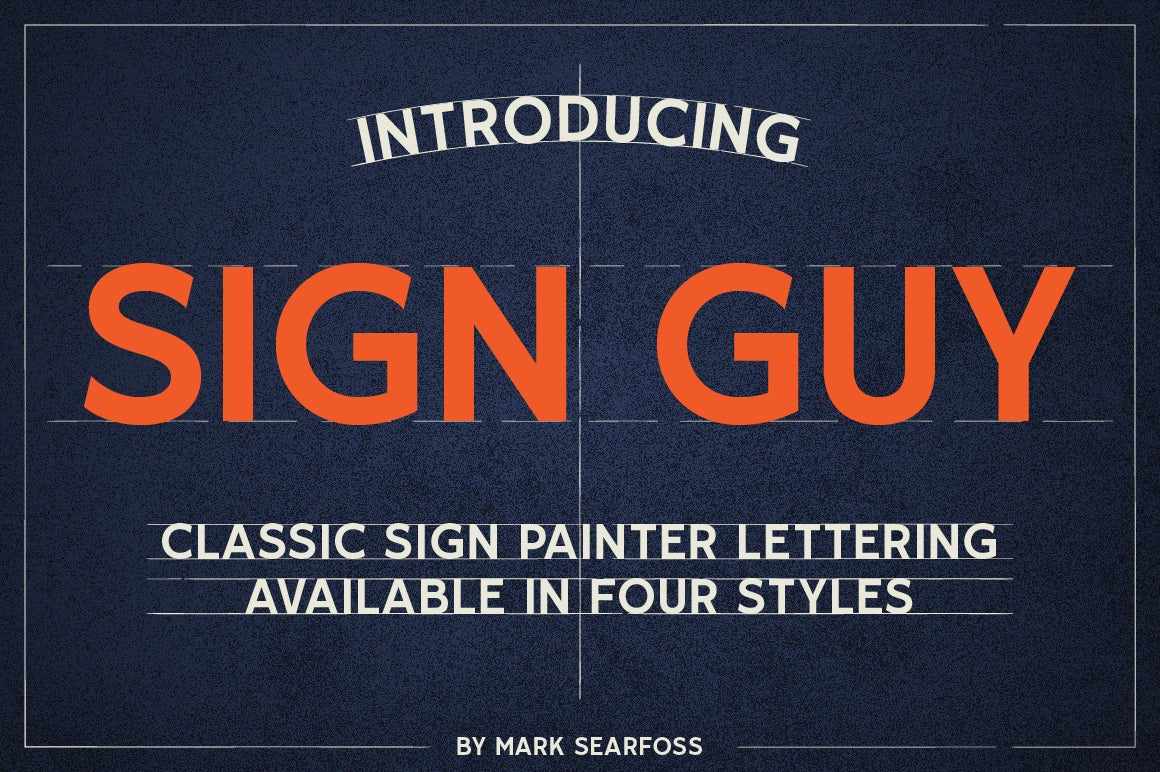 The Sign Maker's Font Bundle by Mark Searfoss - Image 3